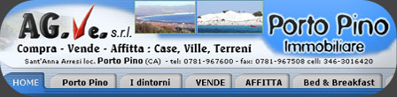 Logo di www.portopinoimmobiliare.it - foto e notizie su Porto Pino (CI), vendita e affitto di case, ville, attività commerciali