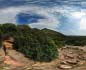 panorama 360° sferico spherical - Carbonia Monte CrobuDomus de Janasn.2 e panorama