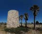 panorama 360° sferico spherical - CagliariPoetto Torre di Mezza Spiaggia (XVI sec.)