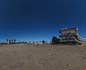 panorama 360° sferico spherical - CagliariPoetto Torre di Mezza Spiaggia e ex ospedale