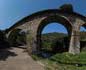 panorama 360° sferico spherical - GonnesaFuntana Crobetta Ponte Ferrovie Meridionali Sarde