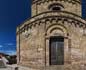 panorama 360° sferico spherical - Tratalias Cattedrale di S.Maria di Monserrato (XIII sec.)