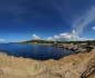 panorama 360° sferico spherical - S.Anna Arresi Porto Pinetto,spiaggia