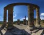 panorama 360° sferico spherical - Fluminimaggiore Tempio di Antas, fronte