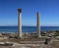 panorama 360° sferico spherical - Cabras Tharros, colonne