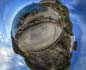 panorama stereografico stereographic - Iglesias Spiaggia di Masua