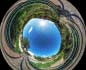 panorama stereografico stereographic - Fluminimaggiore Ponticello sul Riu Mannu