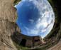 panorama stereografico stereographic - Portoscuso Casamatta del Caposaldo V Assisi