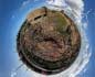 panorama stereografico stereographic - Portoscuso Casamatta del Caposaldo VII Piombino