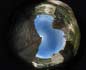 panorama stereografico stereographic - Las Plassas Castello di Marmilla
