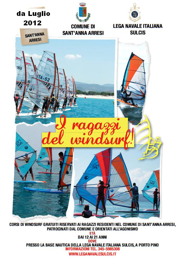 Corsi windsurf porto pino 2012