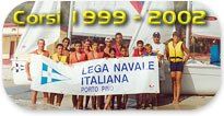 Galleria dei corsi di vela dal 1999 al 2002