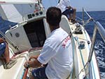 LNI Sulcis - Xalest in navigazione da Cagliari verso Villasimius
