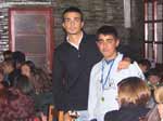 Damiano ed Alessandro vincitori nella classe Tridente 16