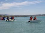 Foto: prove di voga e prima volta sull optimist