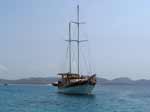 Porto Pino - Barche - La barca Mia Clara, di Aerial Charter
