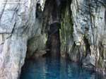Porto Pino - 2004, interno della grandissima grotta (visitabile in barca) della Punta di Cala Piombo