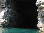 Porto Pino - Entrata di una delle grotte di Cala Piombo
