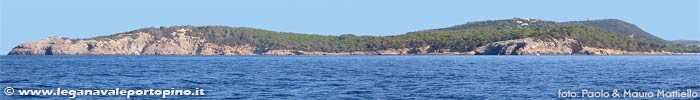 panorama 180 gradi della costa tra la spiaggia e Punta Menga