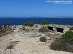 Porto Pino - Agosto 2014,Punta Menga, piazzola di tiro della batteria Candiani