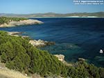 Porto Pino - 2011, panorama dalla batteria Candiani