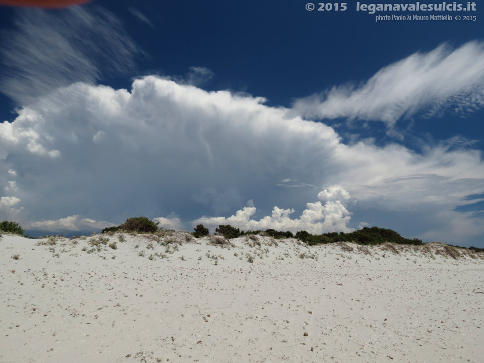 Porto Pino - Spiagge - Luglio 2015,Porto Pino