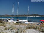 Porto Pino - Spiagge - 2009, prima spiaggia, estate - le barche della LNI Sulcis