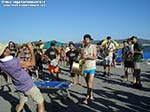 Porto Pino - Spiagge - 2010, i bravi musicisti Bandakadabra suonano nella prima spiaggia