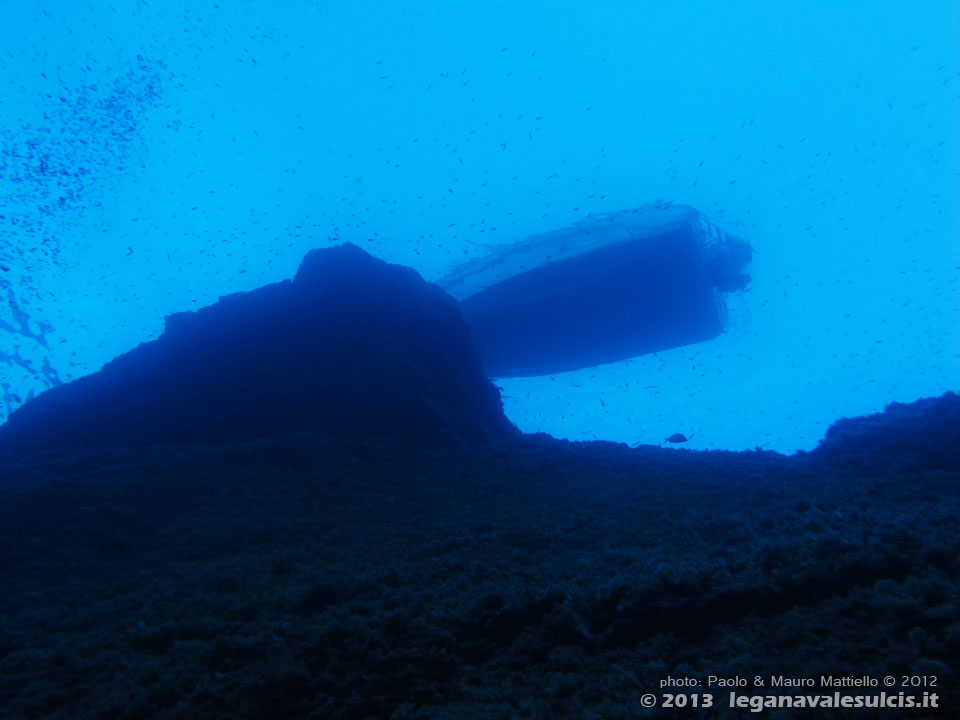 Porto Pino foto subacquee - 2012 - Parete ripida di Capo Teulada