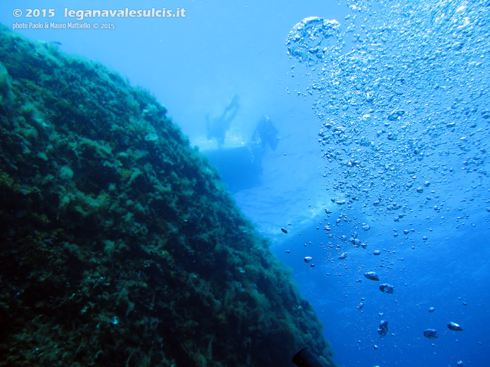 Porto Pino foto subacquee - 2015 - Cappello della secca di Cala Piombo