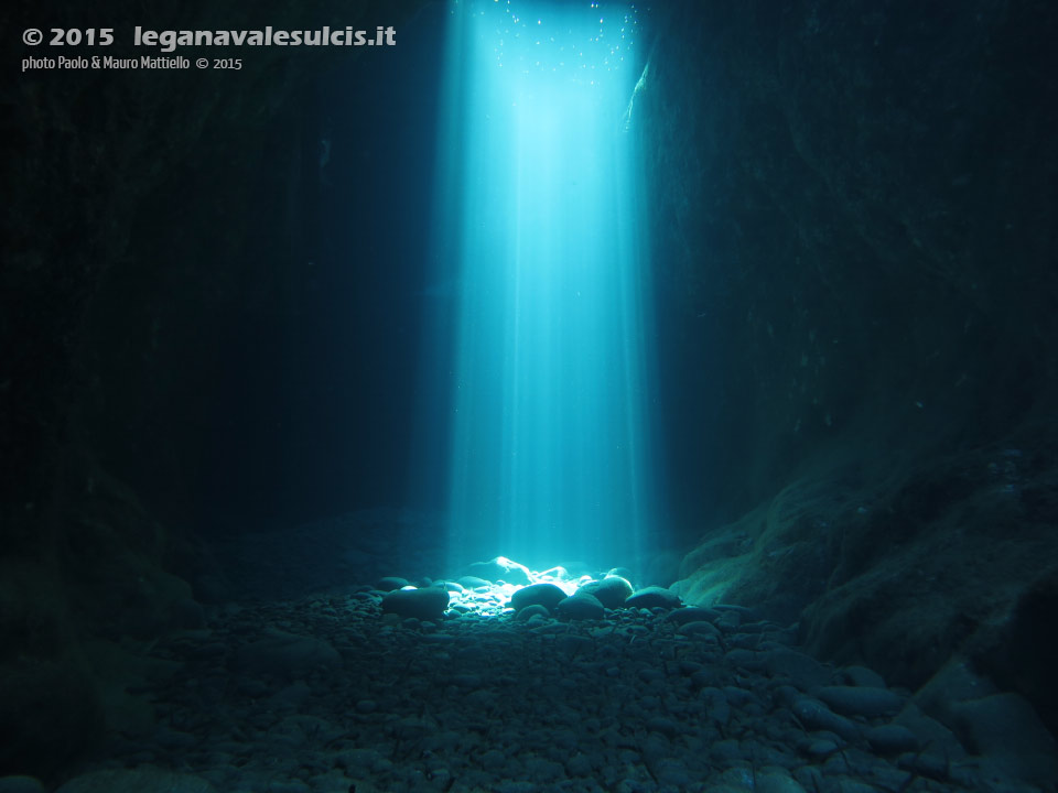 Porto Pino foto subacquee - 2015 - Grotta di C.Beppe Podda