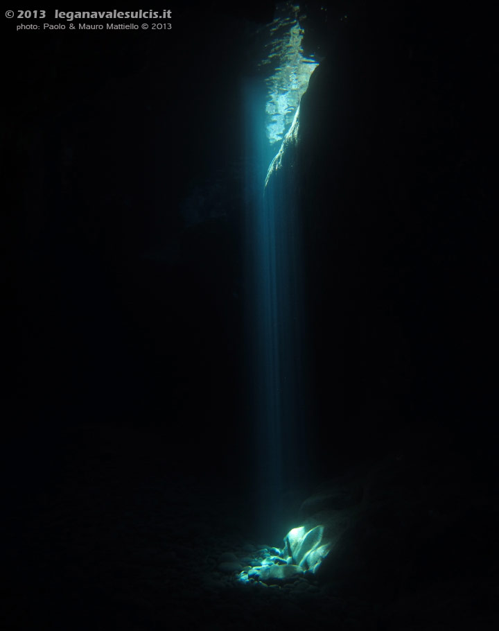 Porto Pino foto subacquee - 2013 - Grotta di C.Beppe Podda