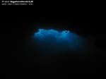 Porto Pino foto subacquee - 2009 - P.Aligusta, presso C.Teulada: l'interno della grotta subacquea (entrata circa -12m, uscita circa -20)