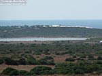 Porto Pino - 2009, stagno del Corvo e dune, col telobiettivo dalla strada per Teulada