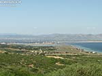 Dalla strada per Maladroxia: porto di S.Antioco e stagno. Carbonia in lontananza.