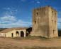 panorama 360° sferico spherical - Teulada Chiesa e torre<br/>di S.Isidoro