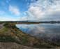 panorama 360° sferico spherical - Porto Pino Stagni di Porto Pino in autunno