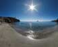 panorama 360° sferico spherical - Sant'Antioco Turri, prima spiaggia sotto T.Canai