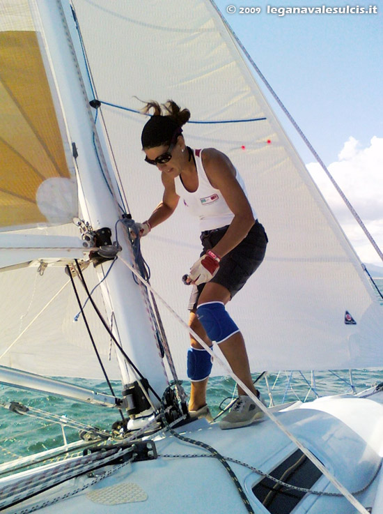 Clelia Sanna, skipper e prodiere