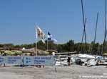 La postazione LNI Porto Pino, presso l'ombreggio Luna Beach, nella seconda spiaggia